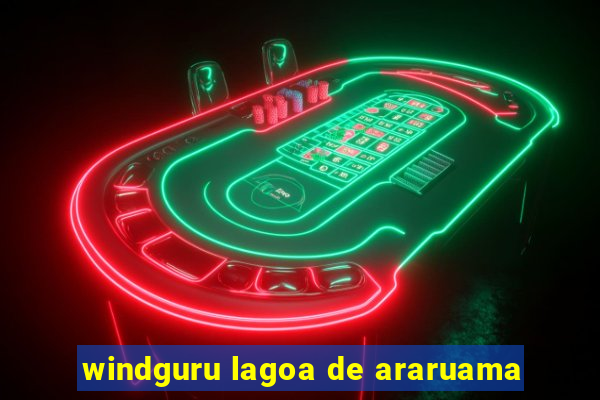 windguru lagoa de araruama